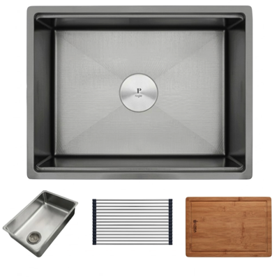 RIGEL Scratch Resistance Kitchen Sink SNK5545SB-250-LINEN HEXASHIELD
